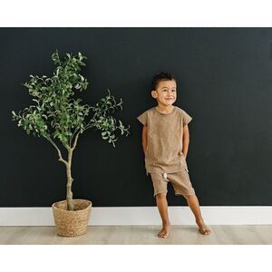 NWT - Olive and Scout MALONE SET - Brown - Multiple sizes